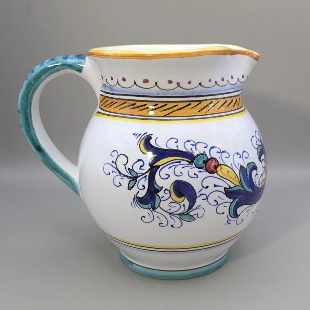 Vintage Deruta Italy Raffaellesco Ceramic 6